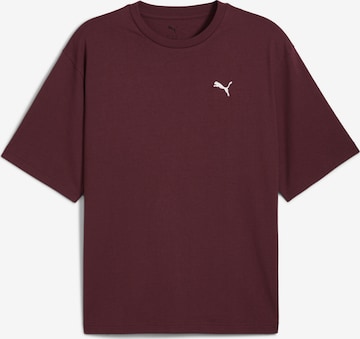 PUMA Shirt 'Wardrobe Ess' in Red: front