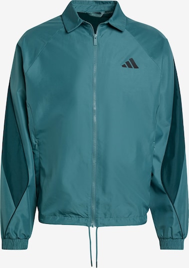 Jachetă de trening 'Stadium' ADIDAS SPORTSWEAR pe verde smarald / negru, Vizualizare produs