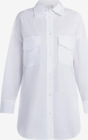 RISA Blouse in White: front