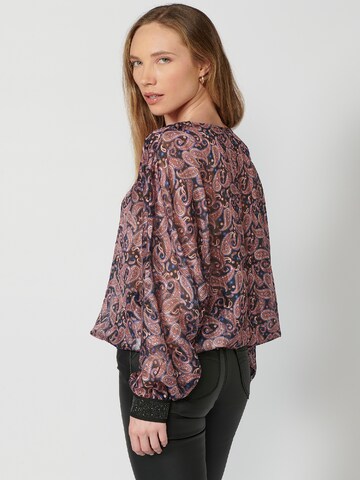 KOROSHI Blouse in Zwart