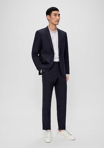 s.Oliver Slim fit Suit Jacket in Blue