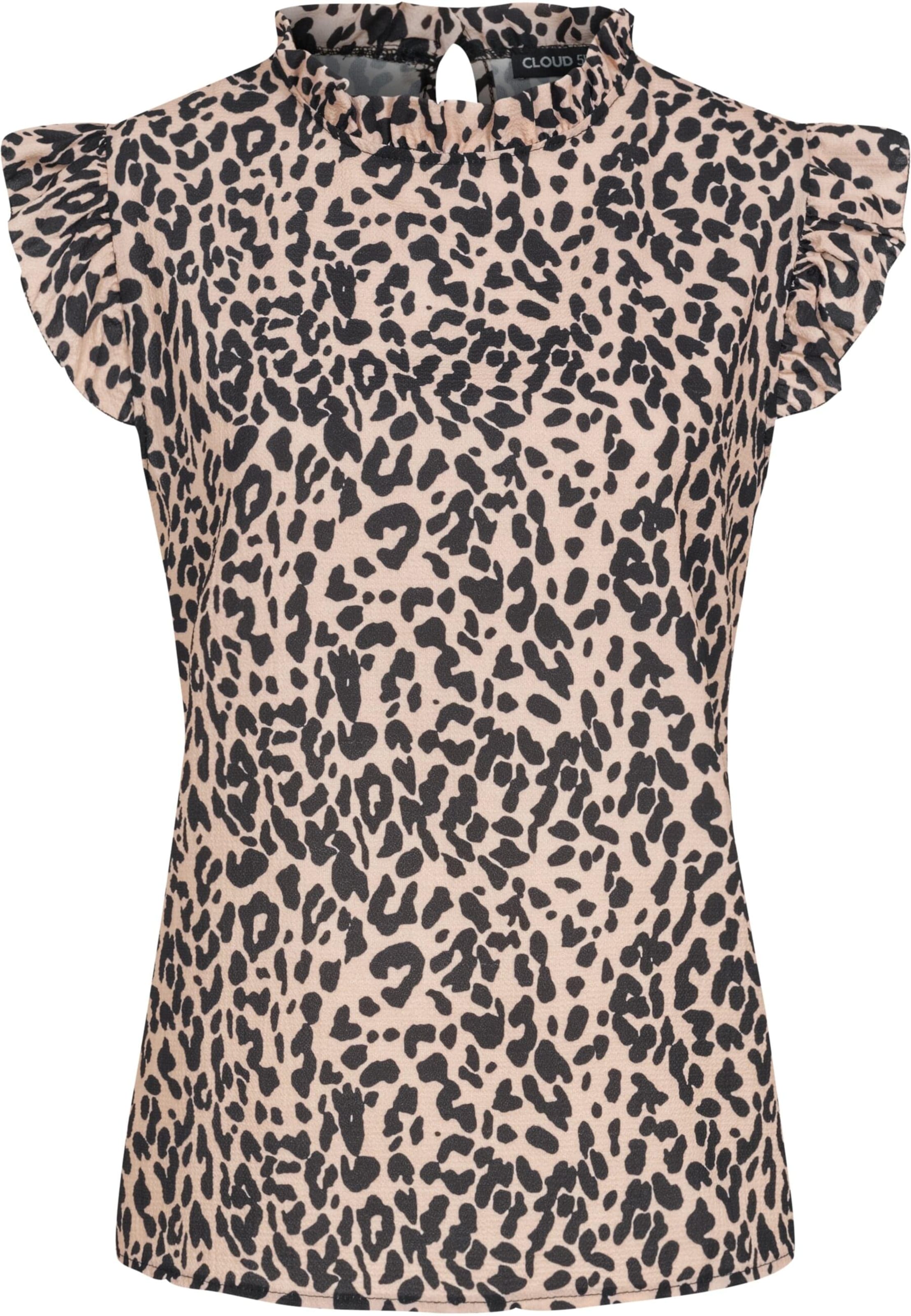 Cloud5ive Bluse in Beige: Vorderseite