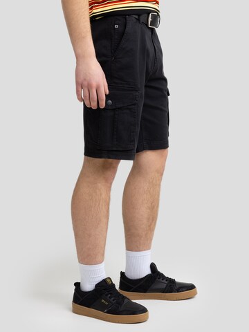 BIG STAR Regular Cargo trousers 'Morrise' in Black