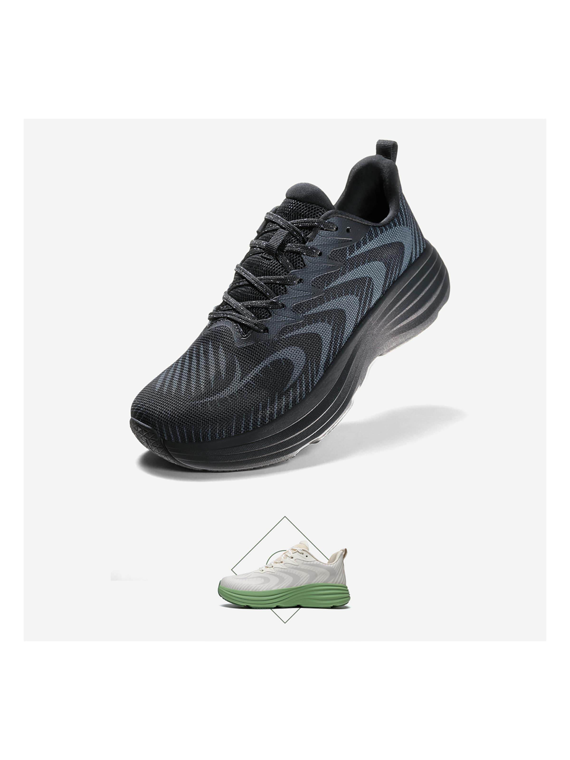 DOTALES Sneaker low 'DOTALES - Lumeo'‌‌ in Schwarz: Vorderseite