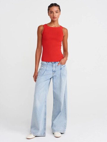 Dilvin Top in Rood