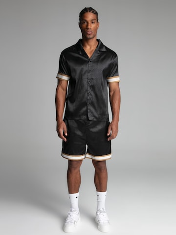 Regular fit Camicia di SikSilk in nero