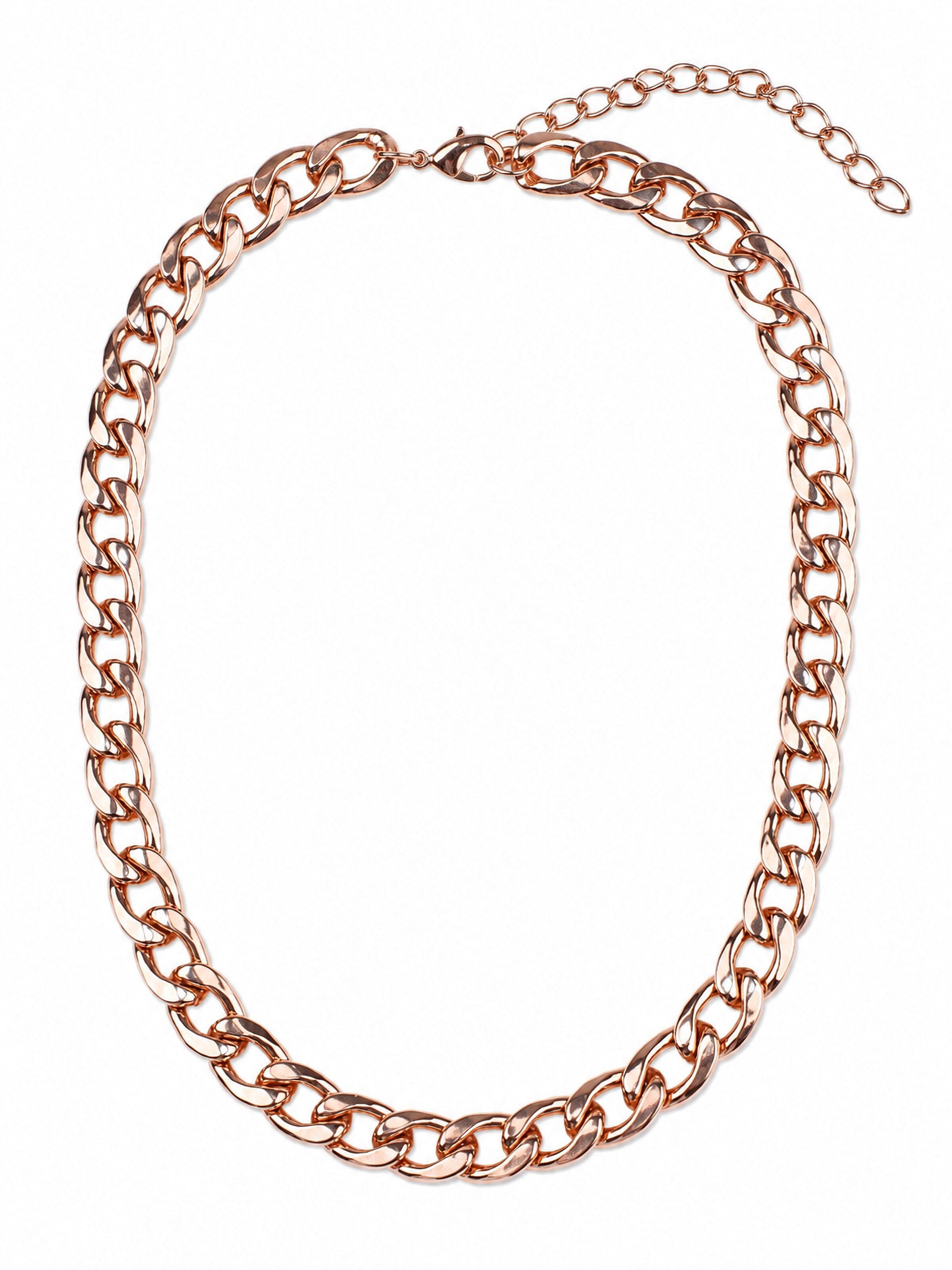 COLLEZIONE ALESSANDRO Necklace 'Lissabon' in Brown: front
