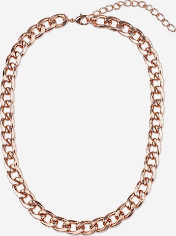 COLLEZIONE ALESSANDRO Necklace 'Lissabon' in Brown: front