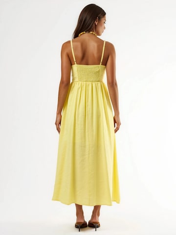 Robe Busem en jaune