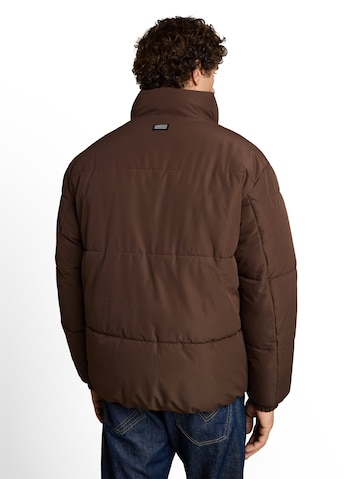 TOM TAILOR DENIM Winter jacket in Brown