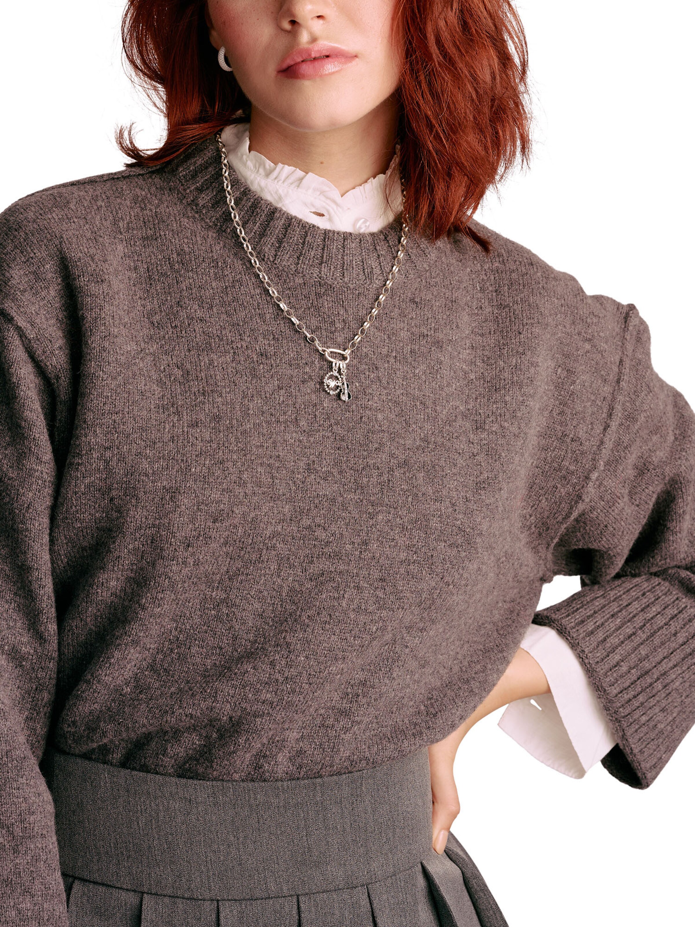 Thomas Sabo Anhänger 'Wednesday Cello Charm - Connect' in Silber: Vorderseite