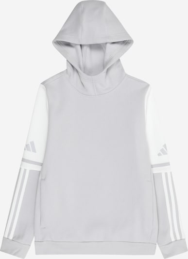 ADIDAS PERFORMANCE Urheilullinen collegepaita 'Squadra 25 Sweat Hoodie' koossa 116 värissä vaaleanharmaa / valkoinen, Tuotenäkymä