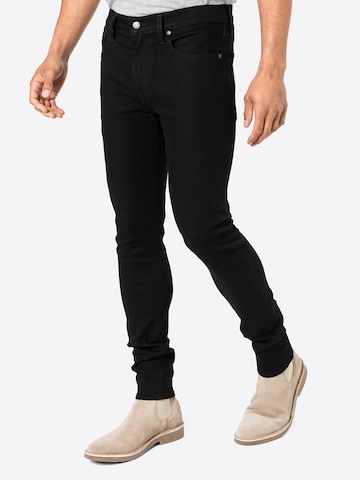 LEVI'S Jeans 'SKINNY TAPER' in Black: front