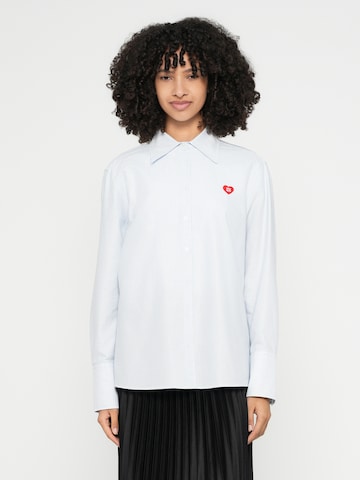 HUGO Pluus 'Erselia', värv sinine: eest vaates