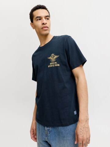 JACK & JONES T-Shirt in Blau
