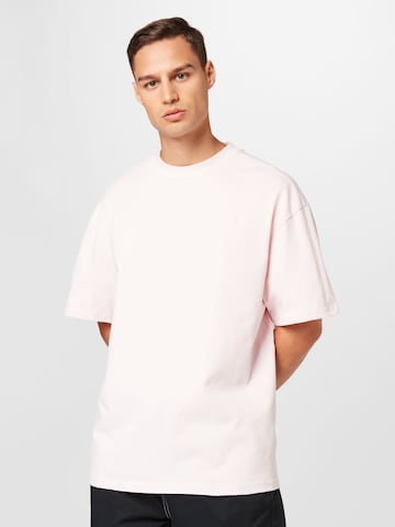 WEEKDAY T-Shirt 'Great' in Pink: predná strana