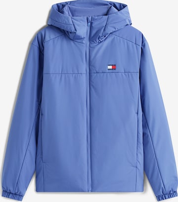 Tommy Jeans Преходно яке в синьо: отпред