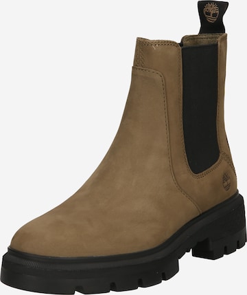 Ghete chelsea 'Cortina Valley' de la TIMBERLAND pe verde: față