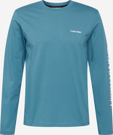 Calvin Klein Bluser & t-shirts i blå: forside