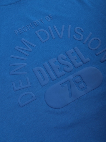 DIESEL Tričko 'T-JUST-E17-OUT' – modrá