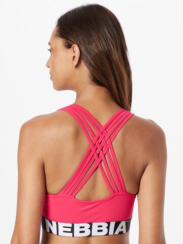 NEBBIA Bralette Sports Bra in Pink