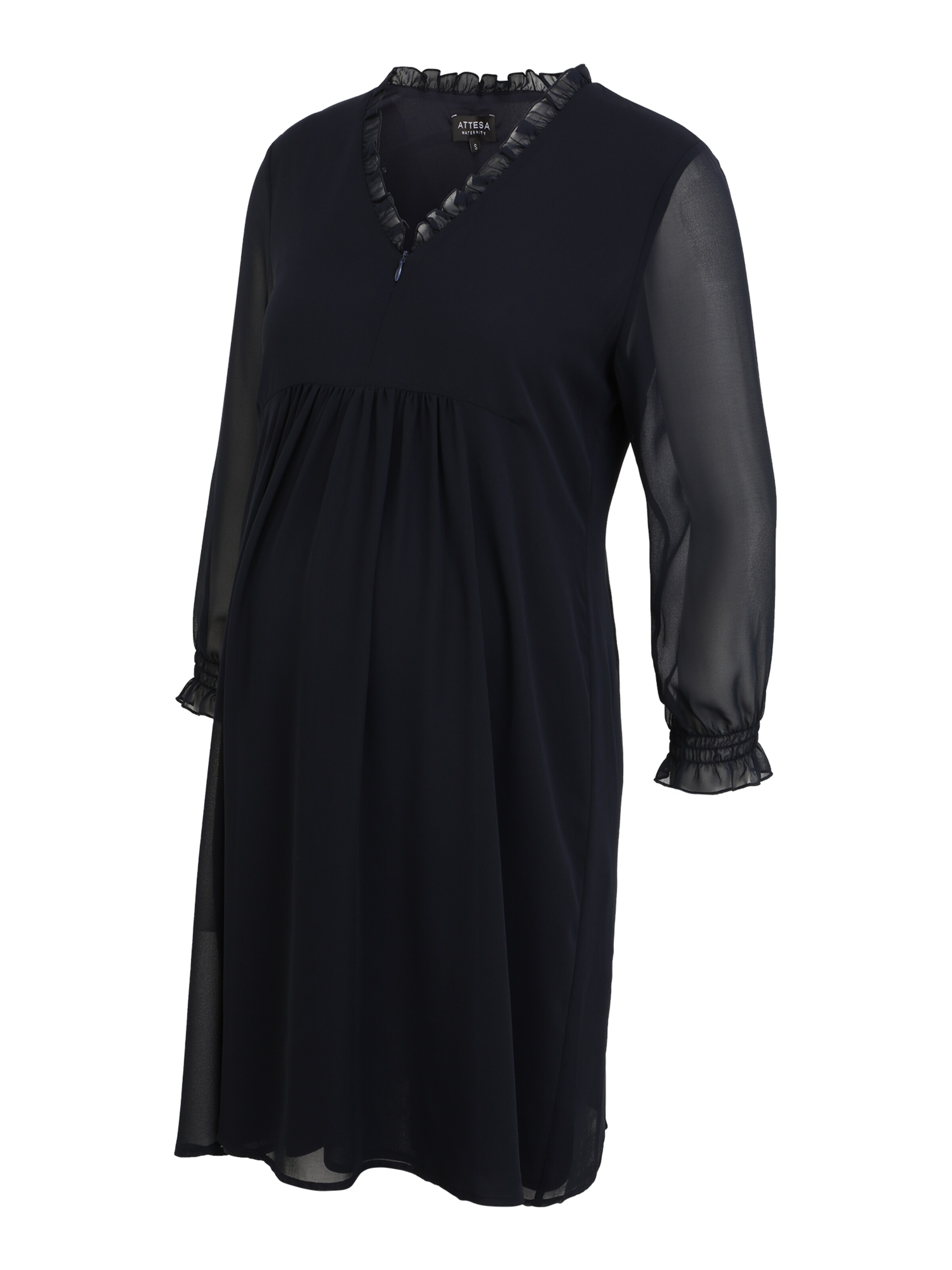 Frauen Große Größen Attesa Kleid in Dunkelblau - NQ22839