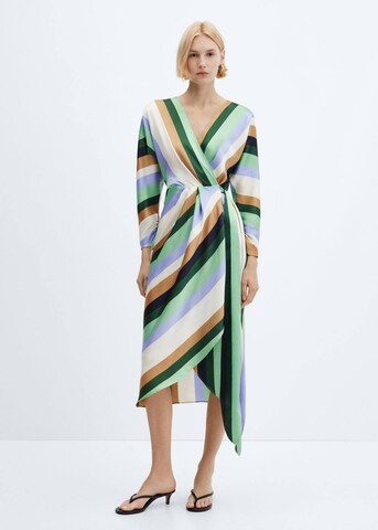 MANGO Dress 'verdi' in Mixed colors