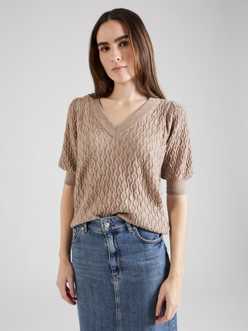 Peppercorn Pullover 'Rosalia' i beige: forside