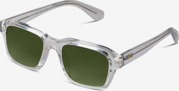 X Frame Therapy Sunglasses 'Glareflux Sun' in Green: front