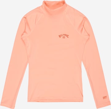 T-shirt fonctionnel 'Tropic Surf' BILLABONG en orange : devant
