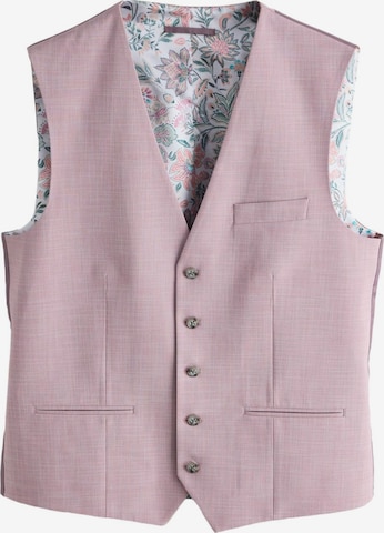 Gilet de costume Next en rose : devant