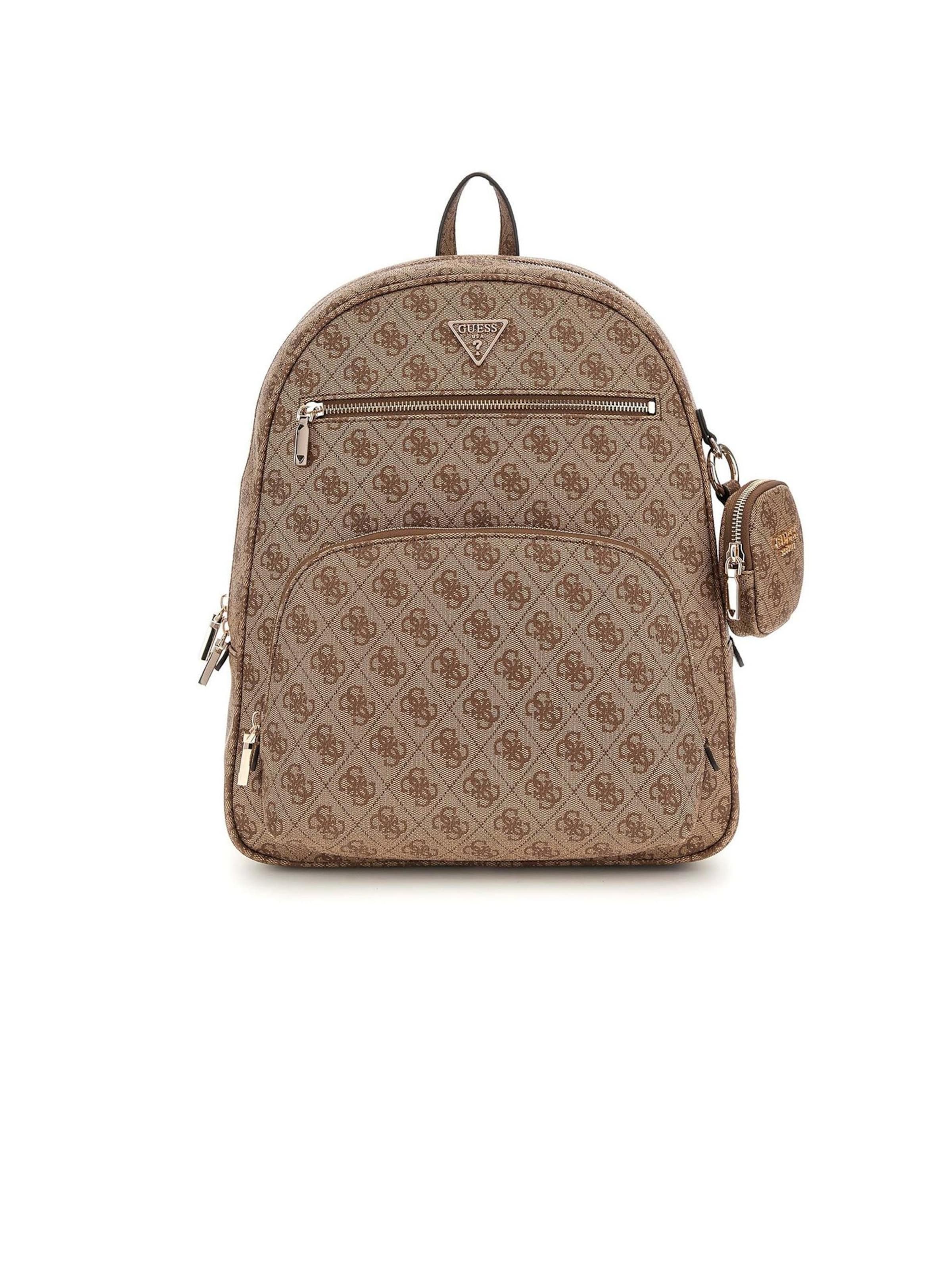 GUESS Rucksack 'Power Play II'‌‌ in Braun: Vorderseite