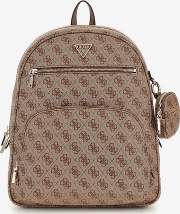 Zaino 'Power Play II' di GUESS in marrone: frontale