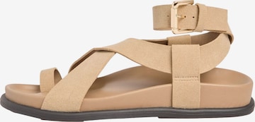 Friends Like These Sandale in Beige: Vorderseite