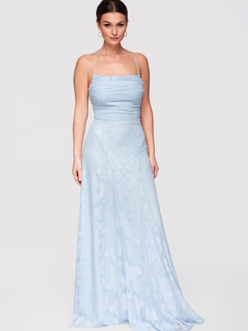 Robe de soirée Ombre en bleu