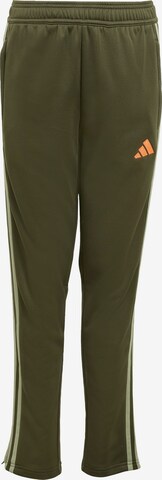 ADIDAS PERFORMANCE - Pantalón deportivo 'Tiro 25 Essentials' en verde: frente