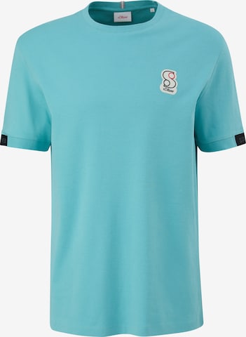 s.Oliver Shirt in Blue: front