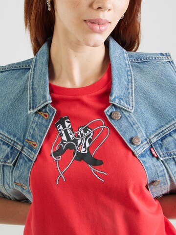 T-shirt 'THE PERFECT' LEVI'S ® en rouge