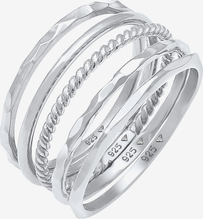 ELLI Jewelry Set 'Bandring, Geo' in Silver, Item view