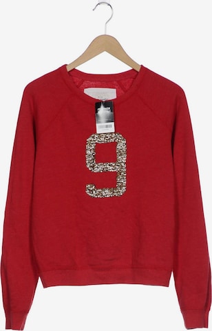 Abercrombie & Fitch Sweatshirt & Zip-Up Hoodie in L in Red: front
