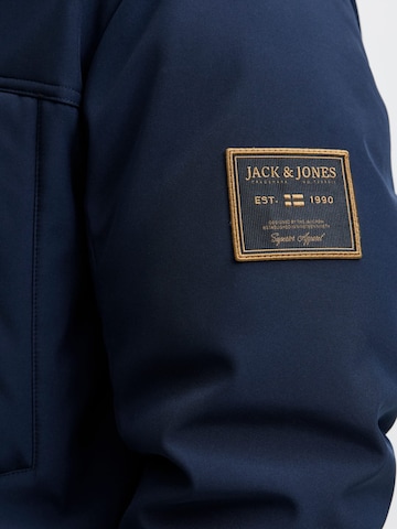 JACK & JONES Winterjas 'Finn' in Blauw