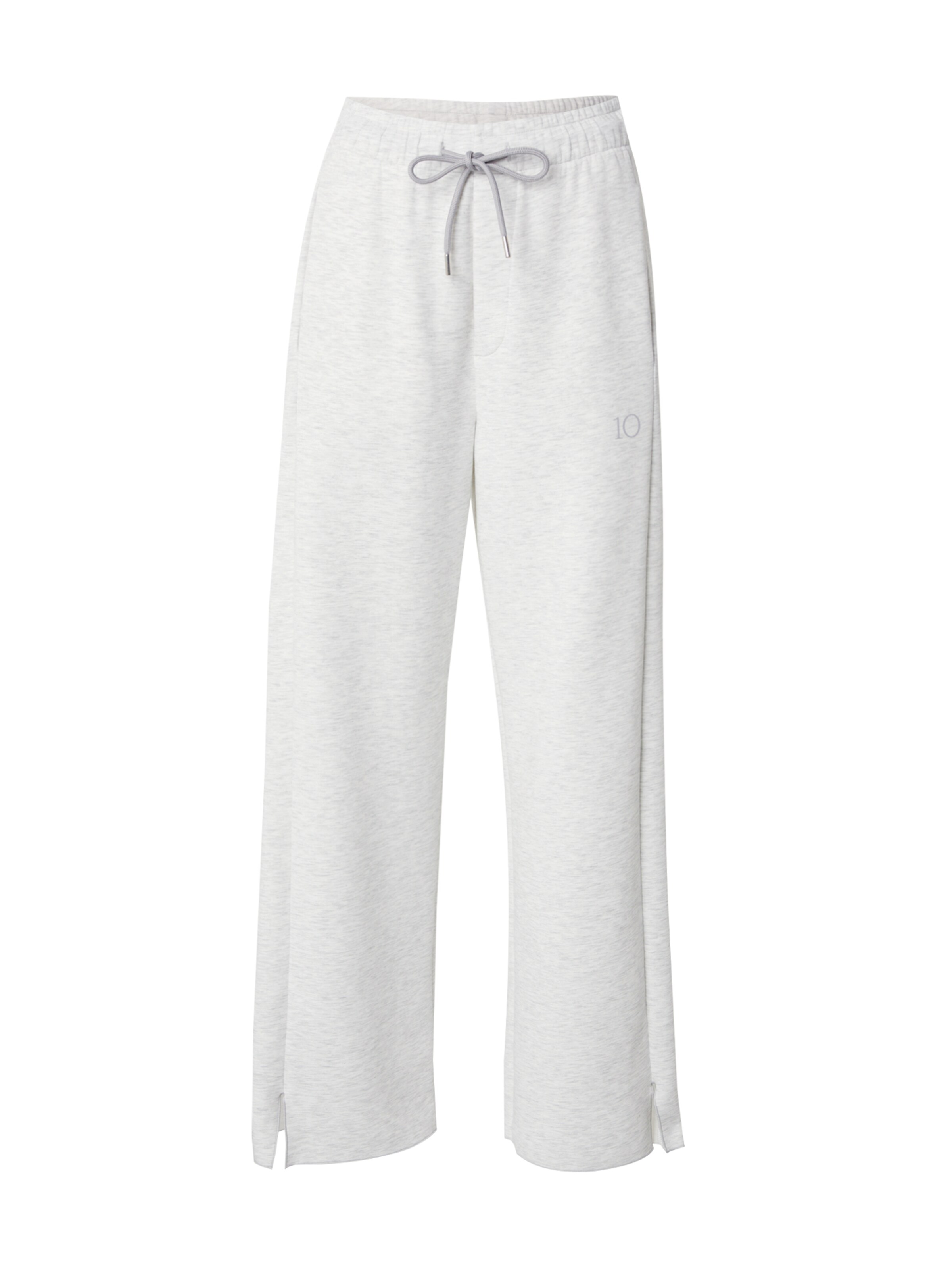 10Days Laiad sääred Püksid, värv hall: eest vaates