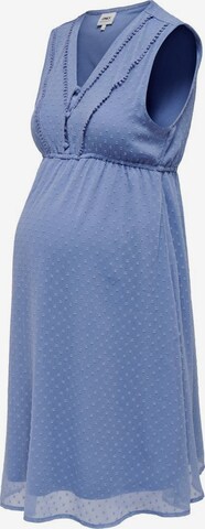 Only Maternity Jurk in Blauw