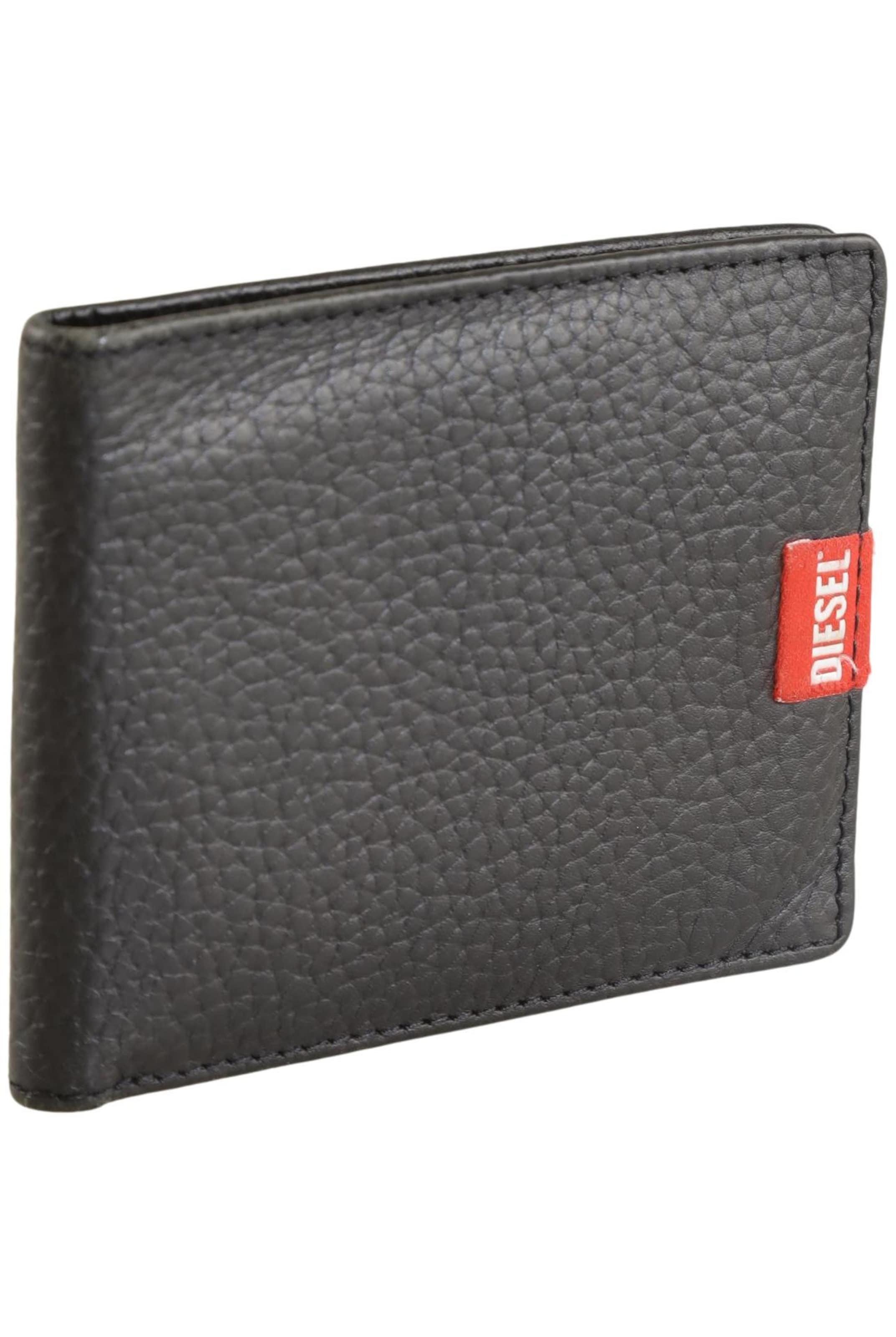 DIESEL Small Leather Goods in One size in Black: front