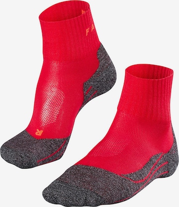 FALKE Sports socks in Red: front