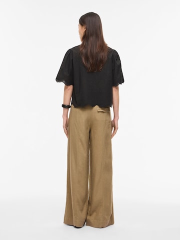 ROUGE EDIT Wide leg Broek in Groen