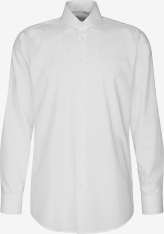 Coupe regular Chemise business SEIDENSTICKER en blanc : devant