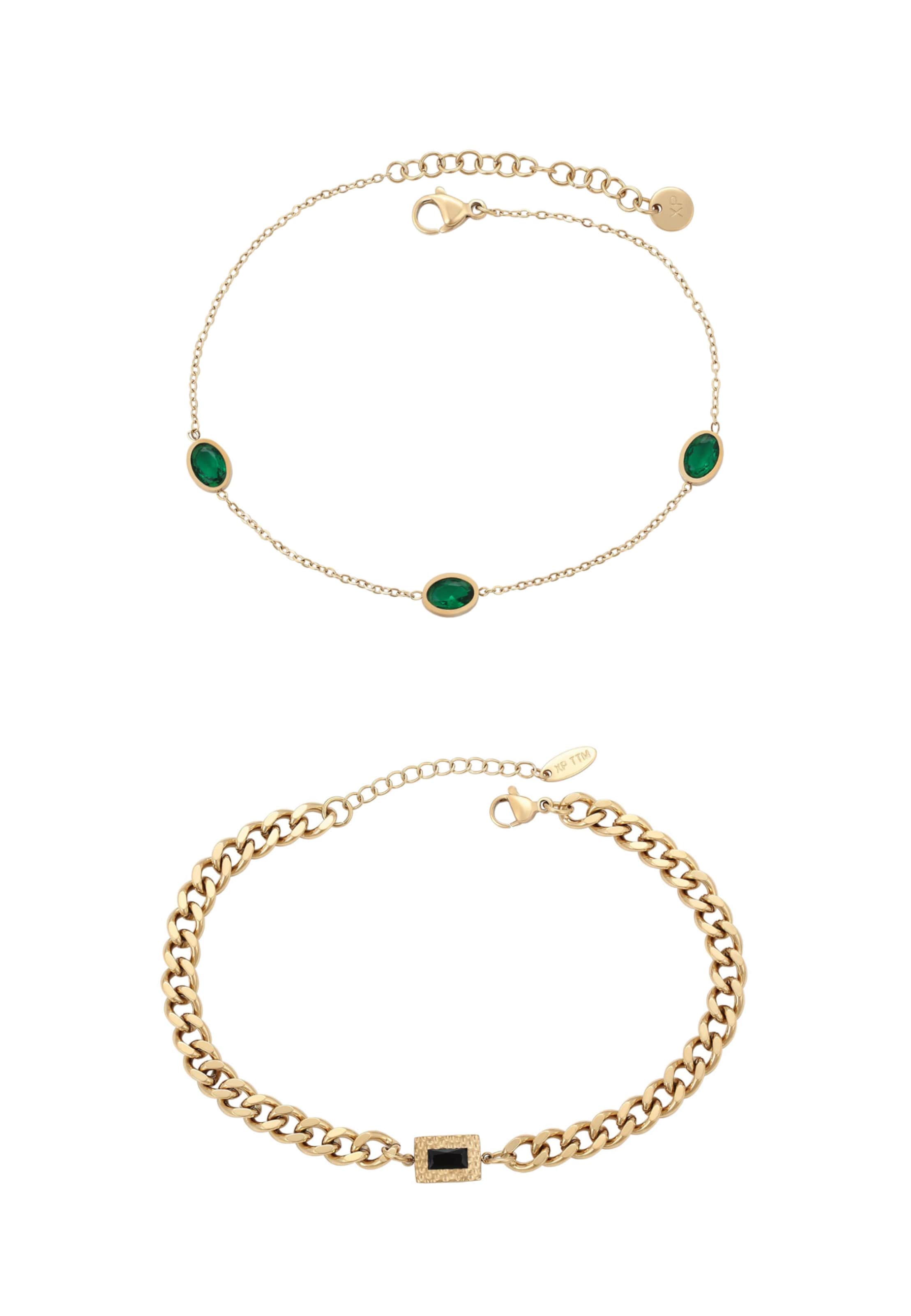 faina - Pulsera en oro: frente