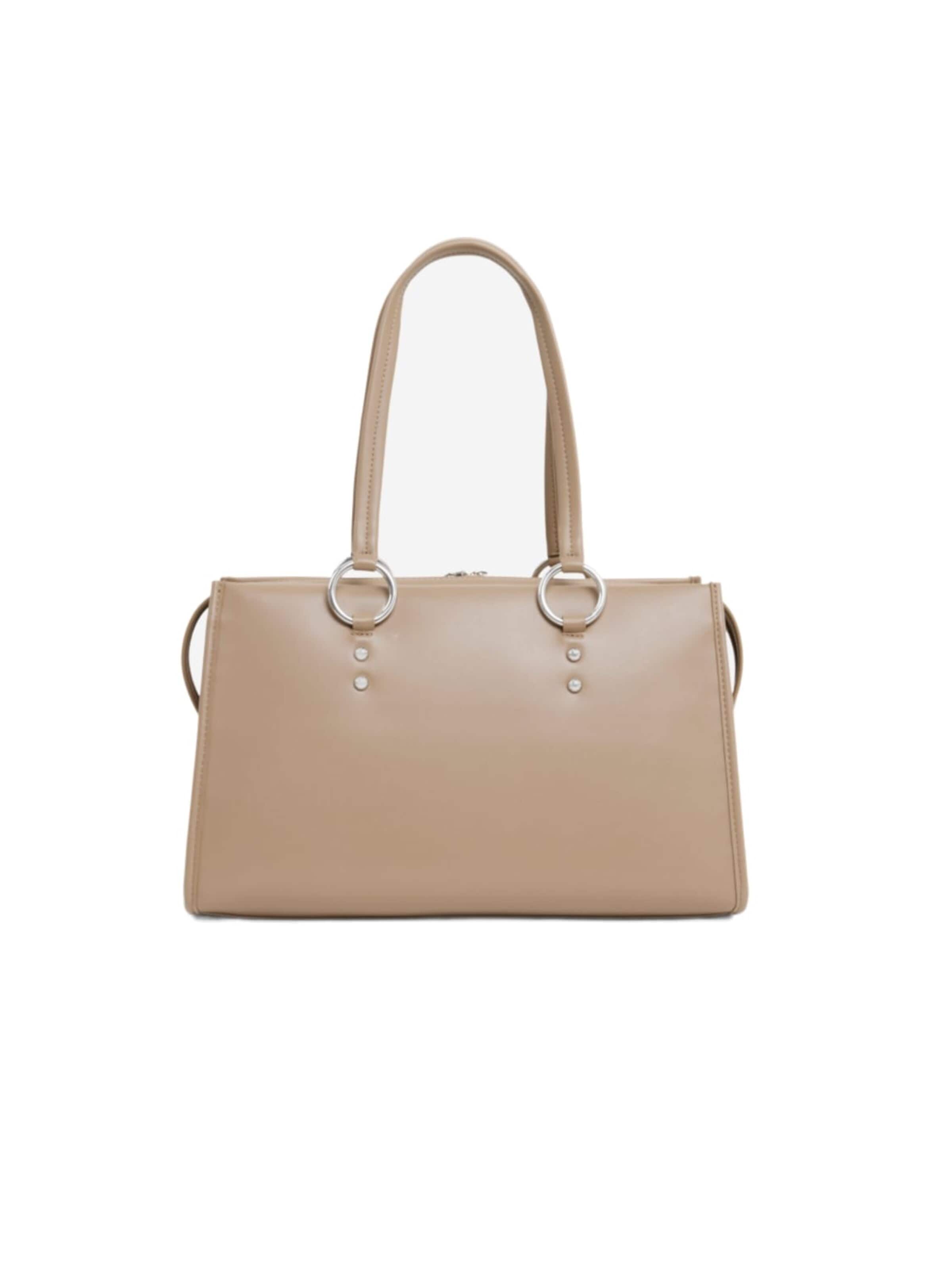 LACOSTE - Bolso de mano 'Lacoste Sac à main Femme Celys Viennois' en beige