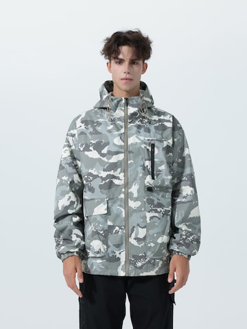 Youthup Outdoor jacket in Beige: front